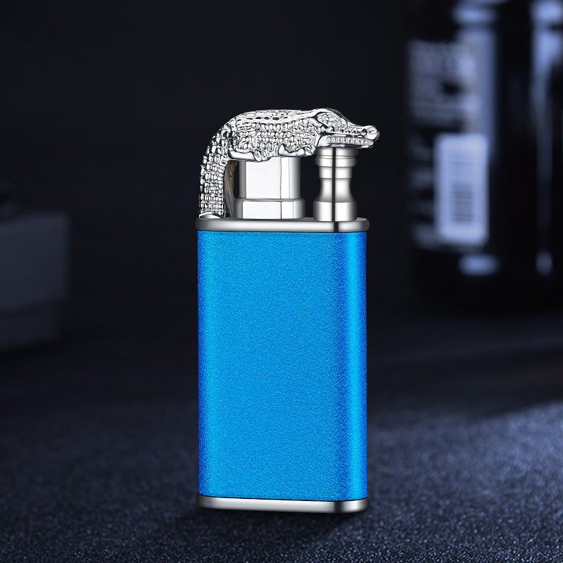 Dual Flame Crocodile Lighter