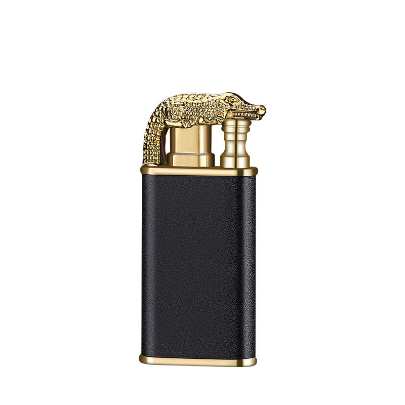 Dual Flame Crocodile Lighter